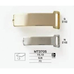 MT3705 Plated Top Buckle