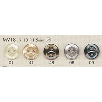 MV18 Polyester Button