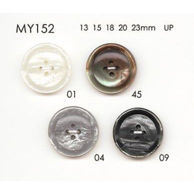 MY132 Polyester Patterned Buttons