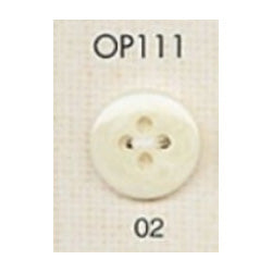 OP111 Diamond horn button