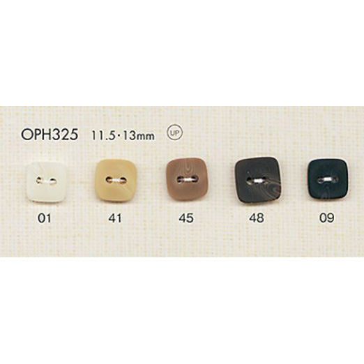 OPH325 ポリ 柄入釦