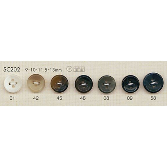 SC202 Diamond horn button