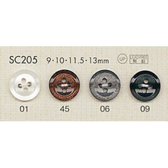 SC205 Metallic buttons