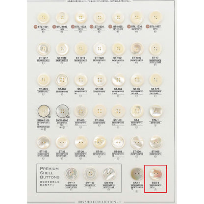 SSO8 Shell Button