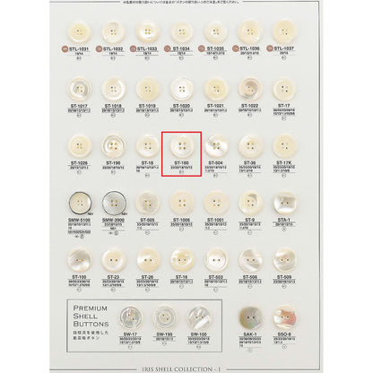 ST180 Sample Shell Button