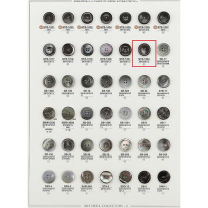 STB1022 Shell button