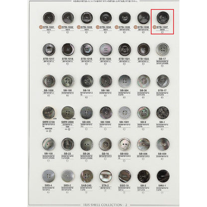 STB1037 Shell button