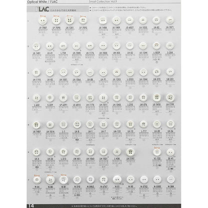 【廃番】LE6015 4つ穴 ラクトボタン
