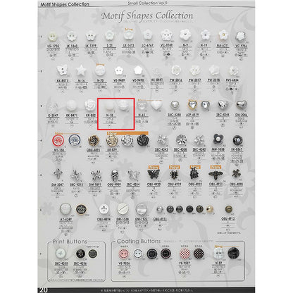 N18 Sole Nylon Button