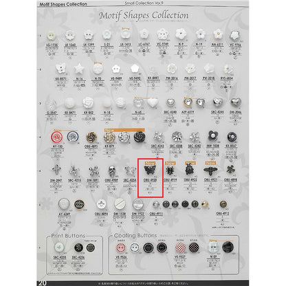 OBU4920 Metal button