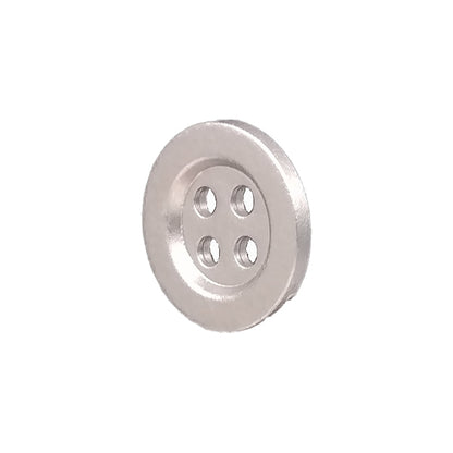 A6829 4-hole bordered metal button sample