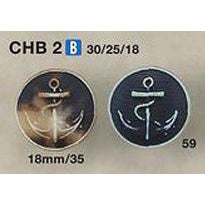 CHB2 Back foot Buffalo style Urea button