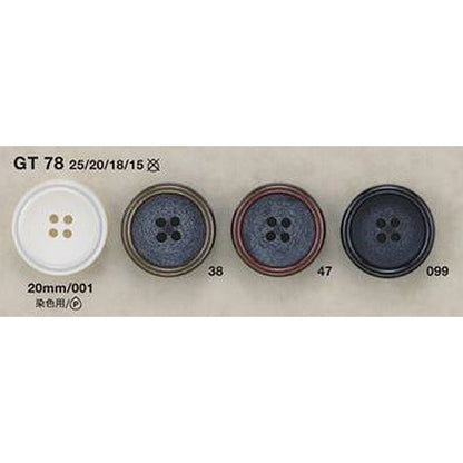 GT78 Polyester Button