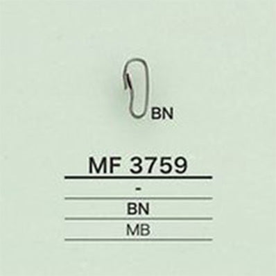 MF3759 Shiny plated accessory parts