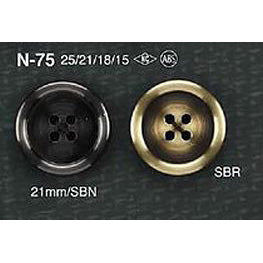 N75 Metal Button