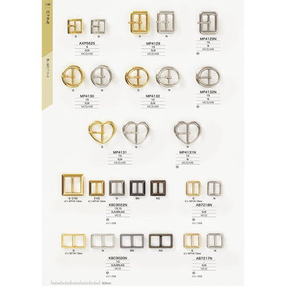MP4132 PARTS&BUCKLE-CATALOG No.33_P136_1909 サンプル帳画像