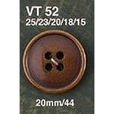 VT52 ポリエステルボタン