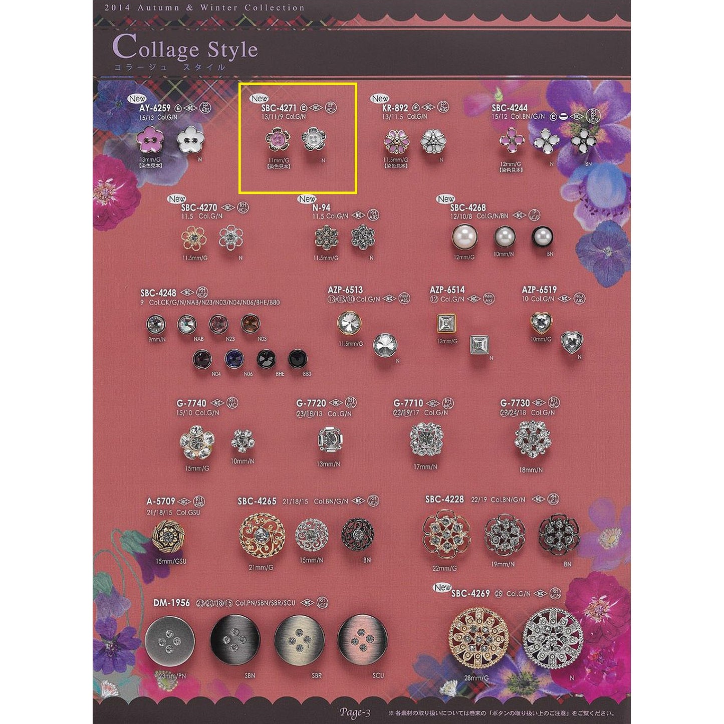 SBC4271 组合按钮样品