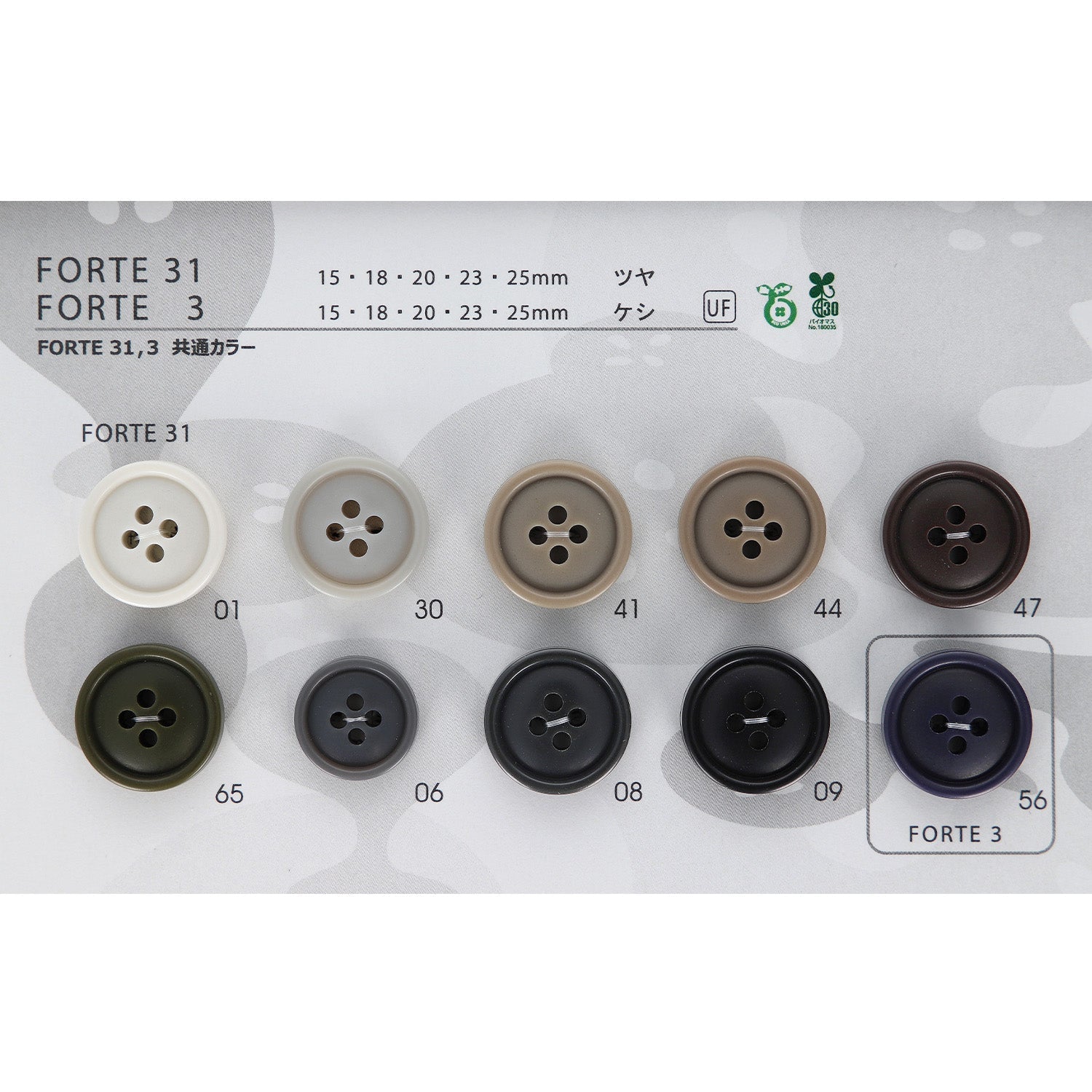 FORTE31 カラー展開