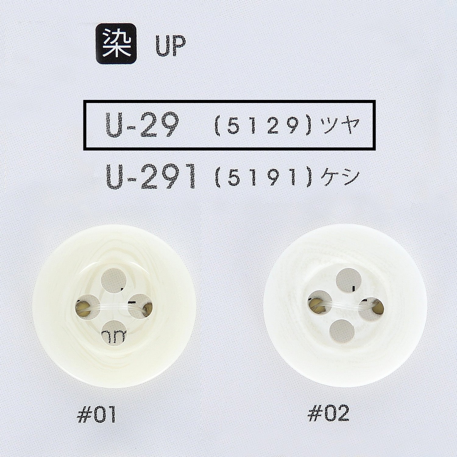 U29 カラー展開