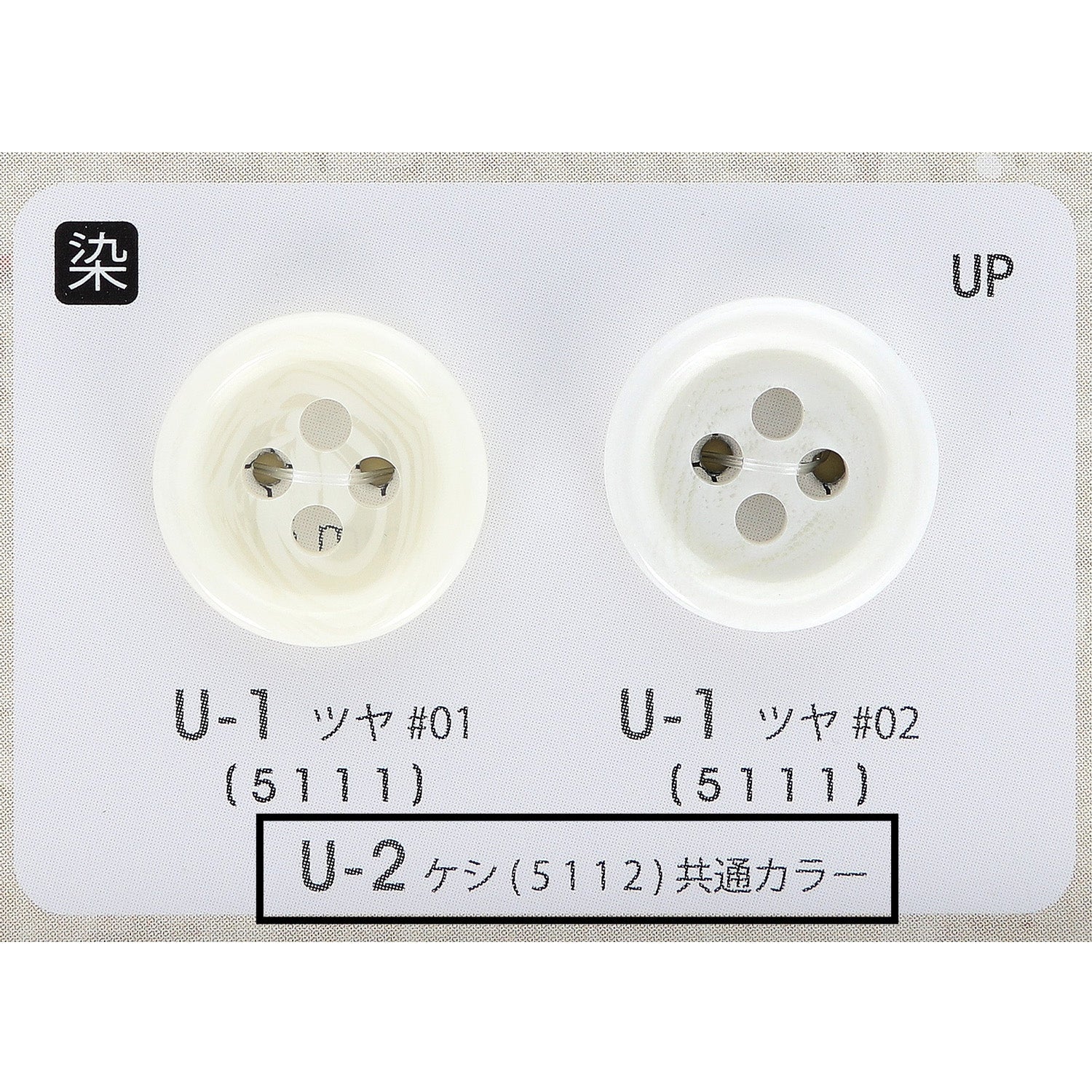 U2 カラー展開
