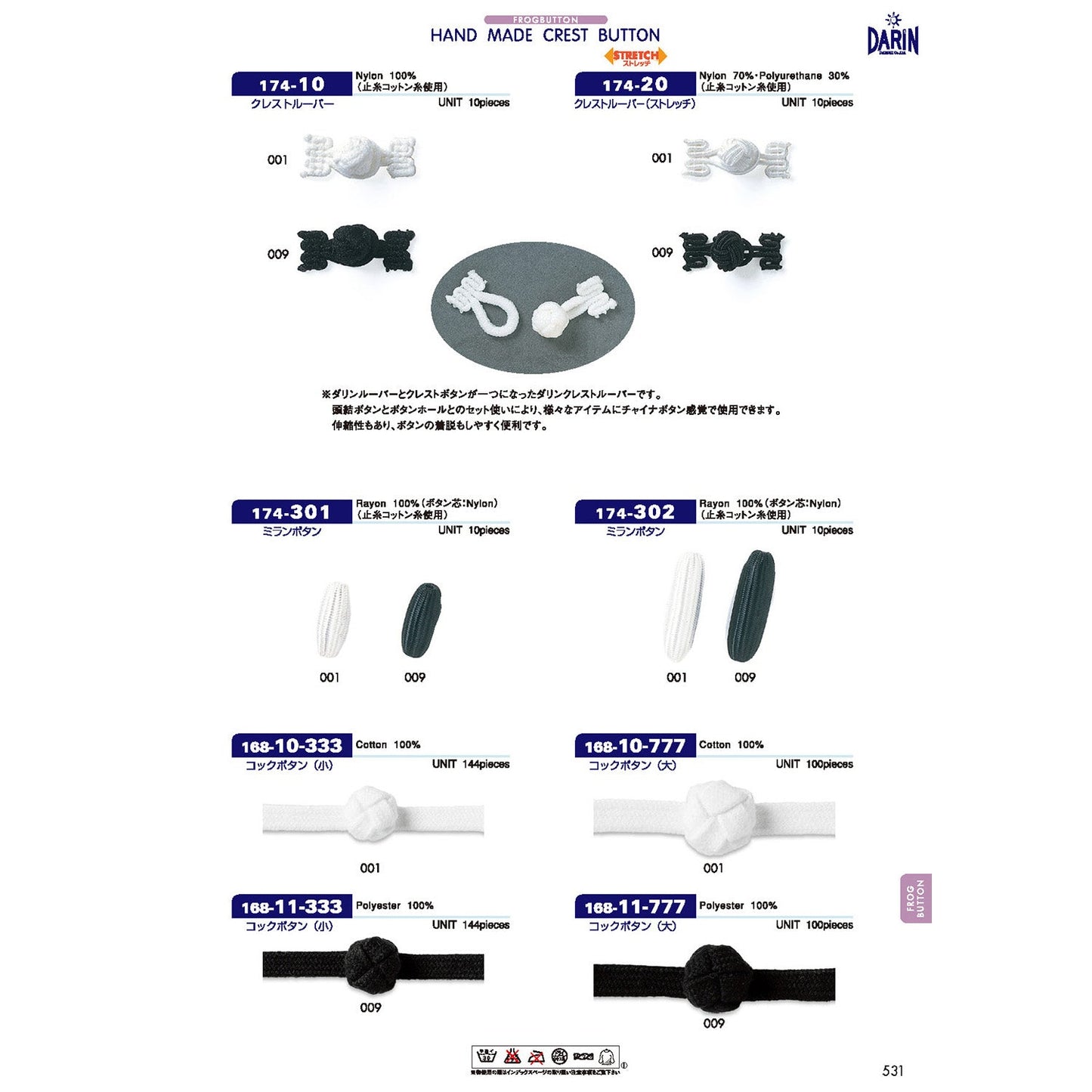 168-10-333  サンプル コックボタン