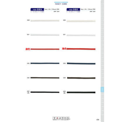 122-333 Cord with core Round cord