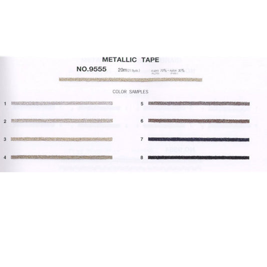 9555 Sample Metallic Tape