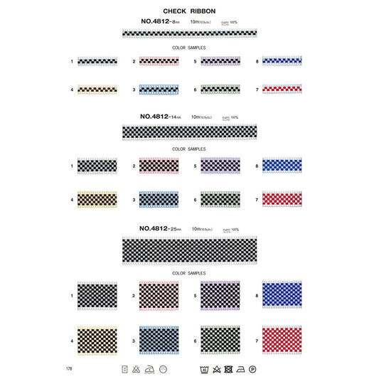 4812 Sample Check Ribbon