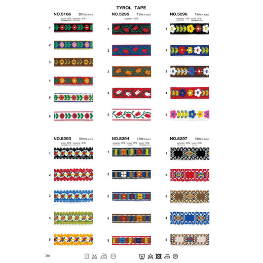 5297 Sample Tyrol Tape