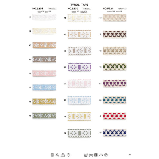 5224 Sample Tyrol Tape