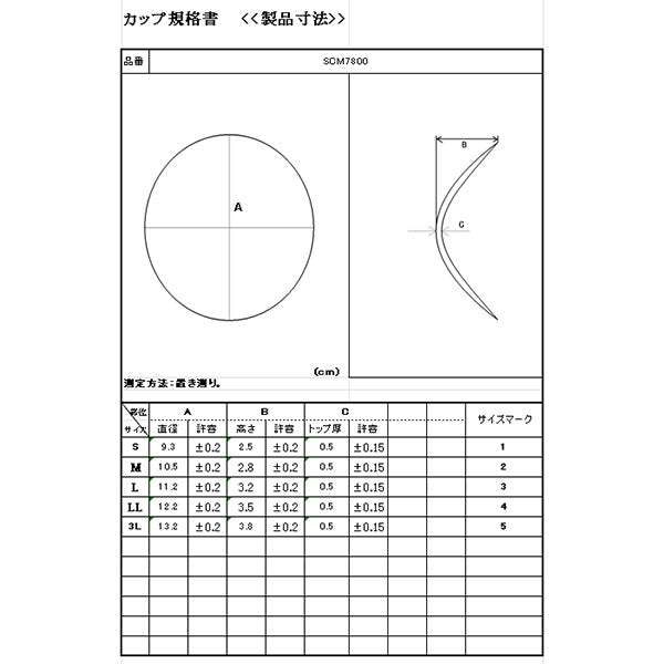 SCM7800 ブラパット 丸型