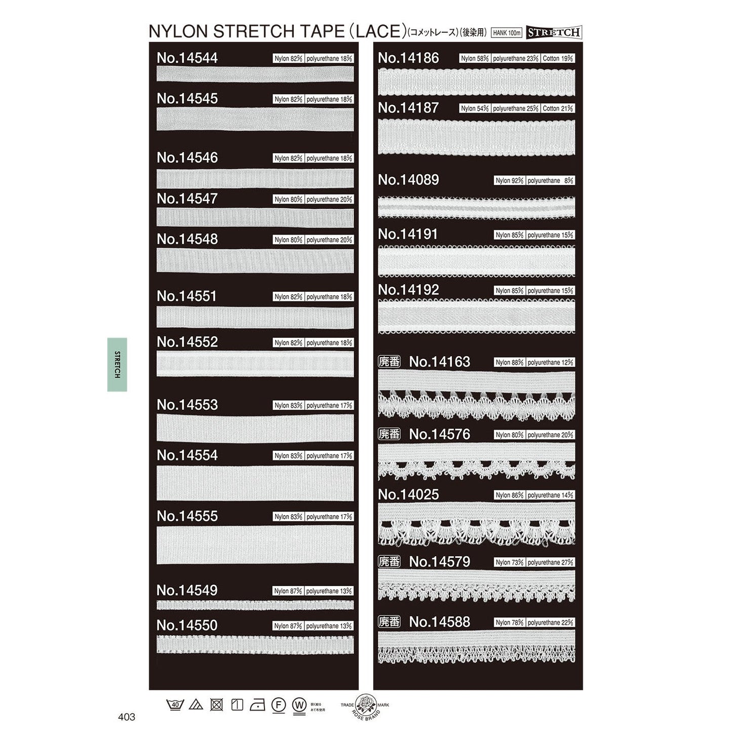 14192 Sample Stretch Tape