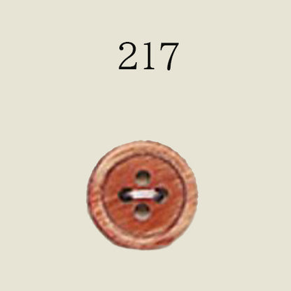 217 Wood Button