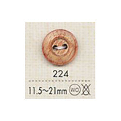 224 Wood Button