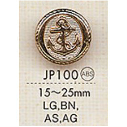 JP100 Plated Button