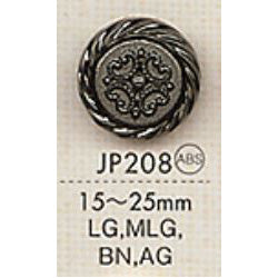 JP208 Plated Button