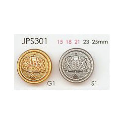 JPS301 Plated Buttons