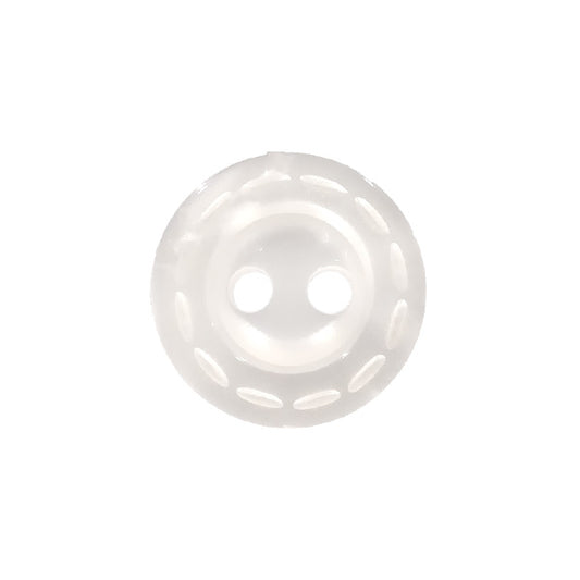 OPH327 Poly Carved Button