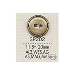 SP202 Plated Button