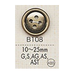 B108 Plated Buttons