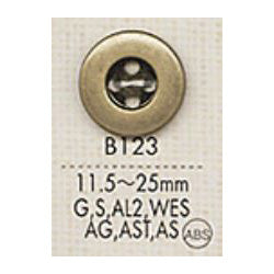 B123 Plated Buttons