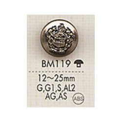 BM119 Plated Button