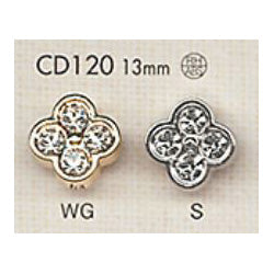 CD120 Plated Button