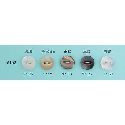 152 ネコ目 貝ボタン サムネイル画像