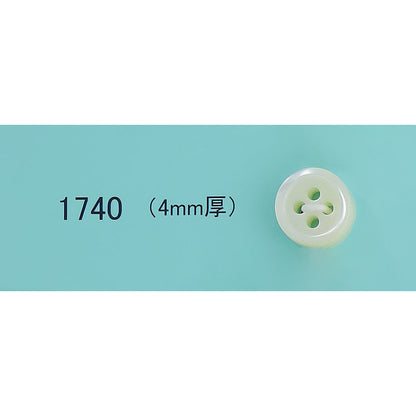 1740 4mm厚 貝ボタン サムネイル画像