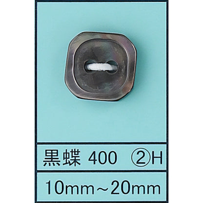 400-2H 貝ボタン 黒蝶 カラー展開画像