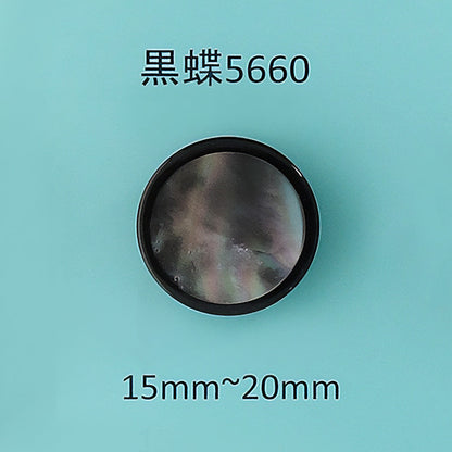 5660 貝ボタン 黒蝶 サムネイル画像
