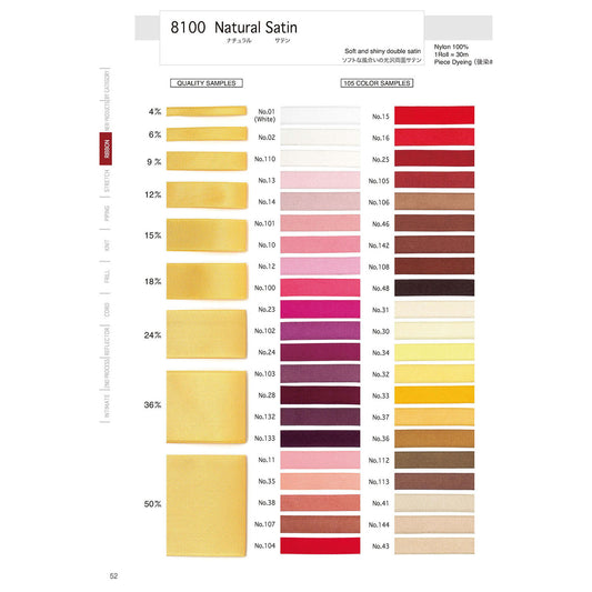 8100 ナチュラルサテン