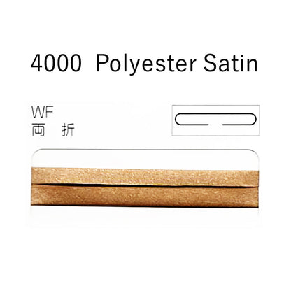 STARBRAND 4000WF 両折れバイアス ポリエステルサテン 加工形状